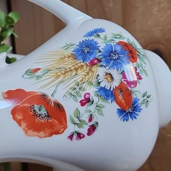 Vintage KAHLA Floral Porcelain Coffee Set - Picture 3 of 16